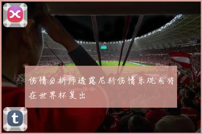 伤情分析师透露尼科伤情乐观或将在世界杯复出